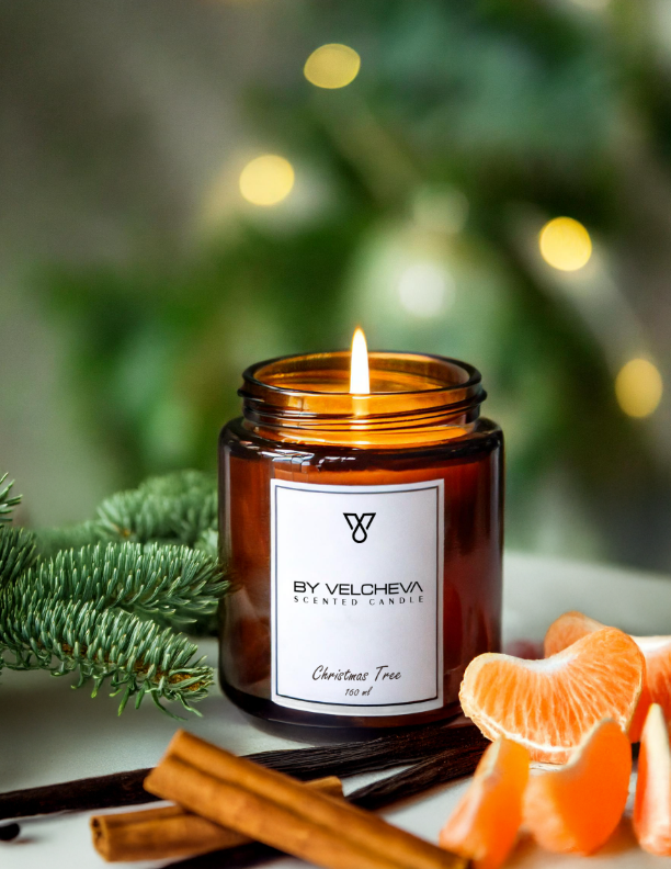 CHRISTMAS TREE - Duftkerzen By Velcheva