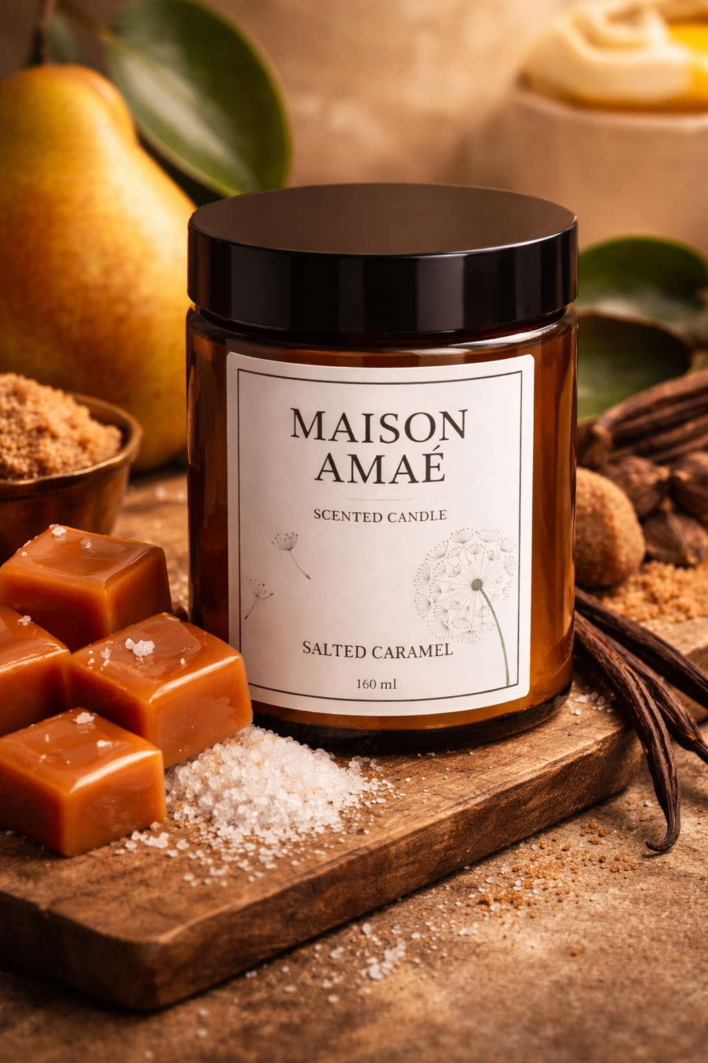 Salted Caramel-Duftkerzen 160 ml