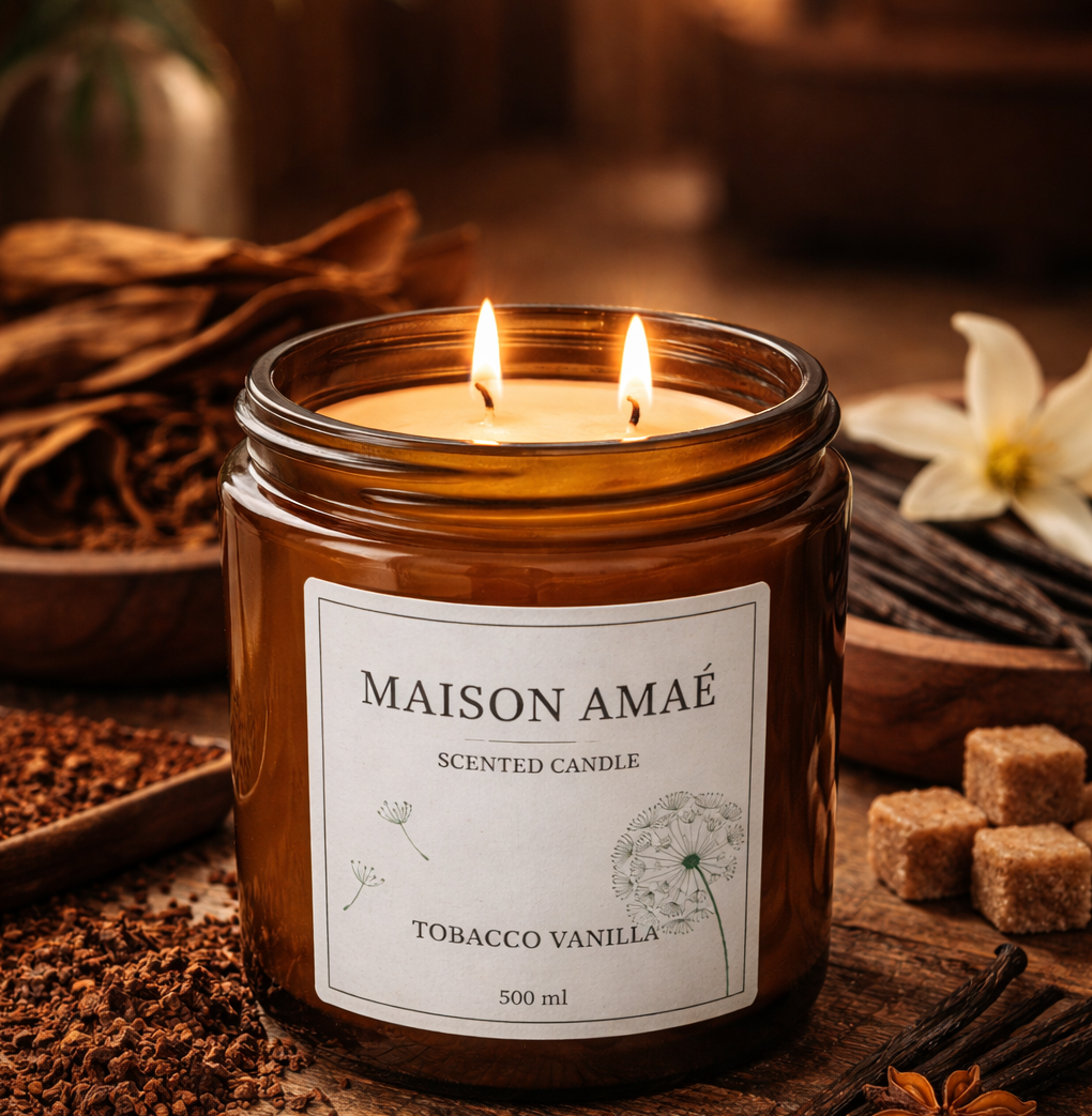 TOBACCO VANILLA - Duftkerzen 500 ml