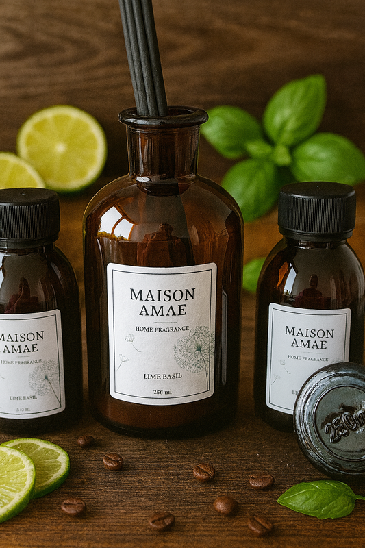 LIME BASIL - Mikado-Raumdüfte